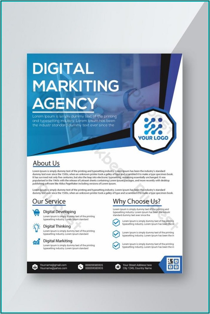 Digital Marketing Flyer Templates Free