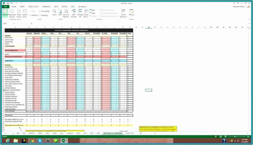 Excel Template Customer Database
