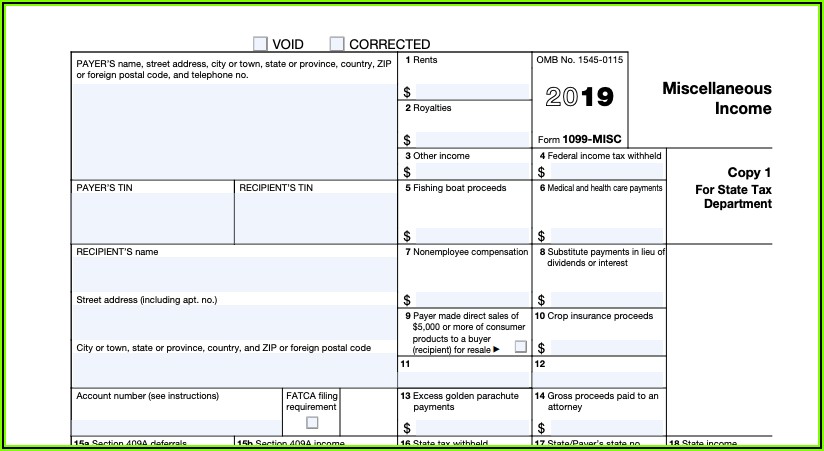 Filing 1099 Forms With Irs