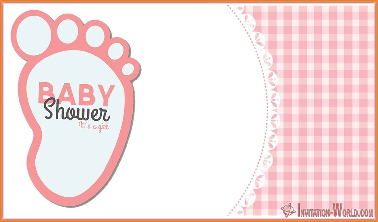 Free Editable Digital Baby Shower Invitation Templates