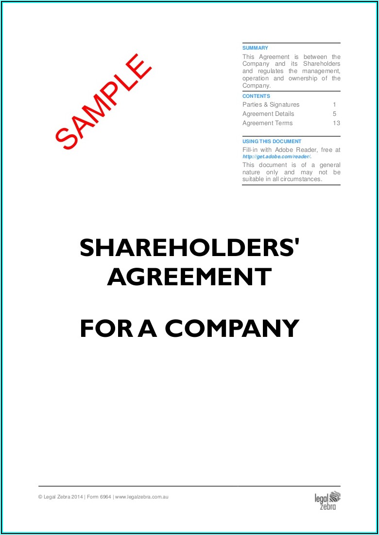 Shareholder Note Payable Template