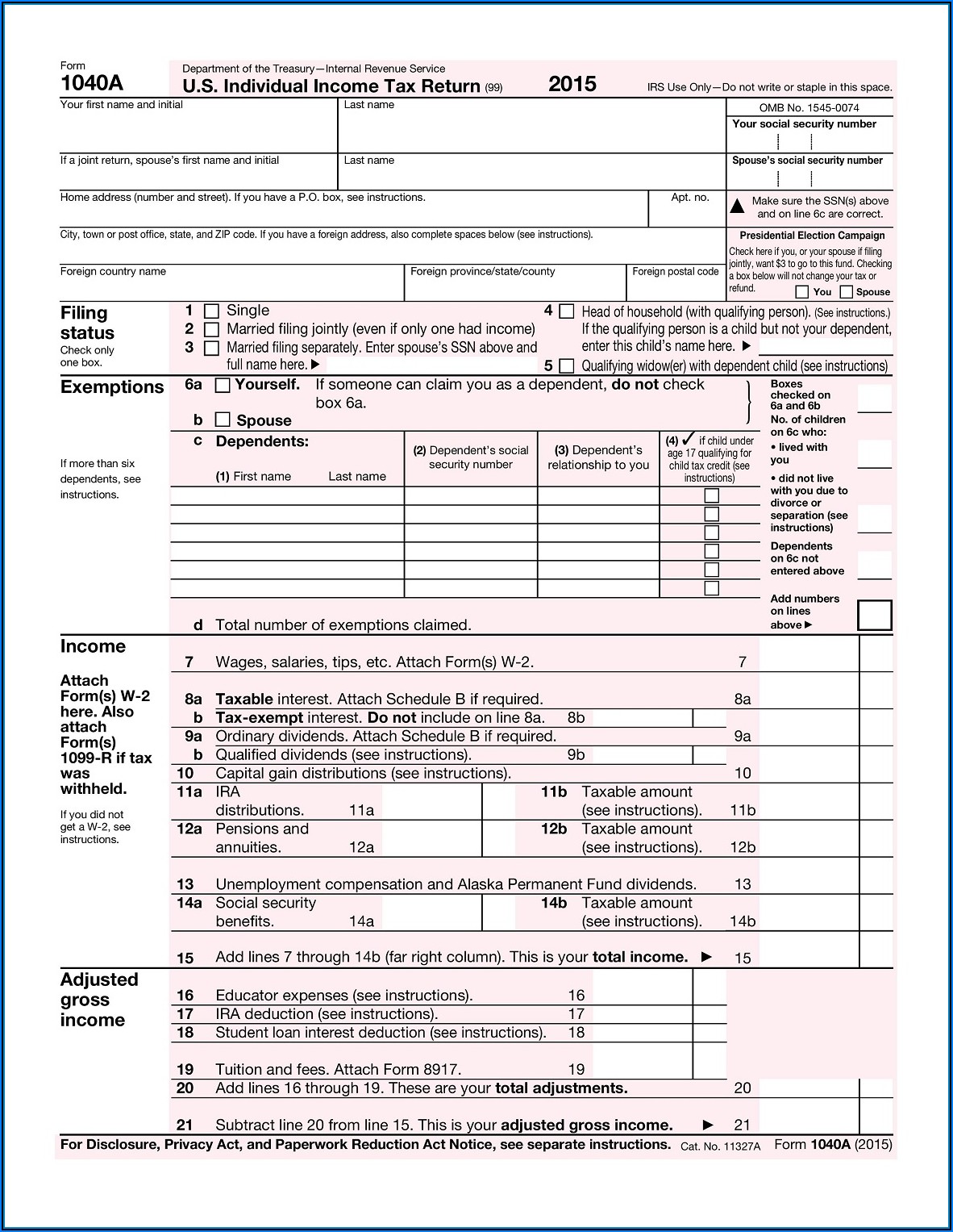 2016 Ohio Tax Form 1040ez
