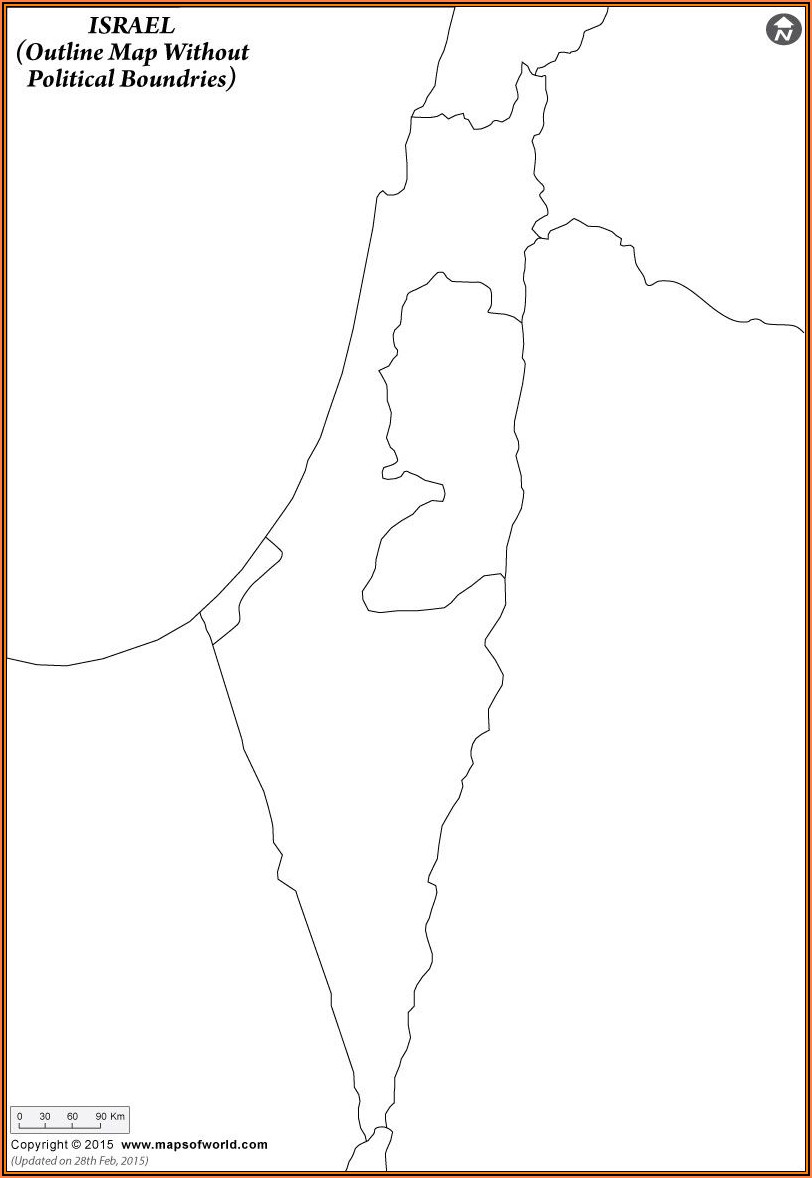 Blank Map Of Ancient Palestine