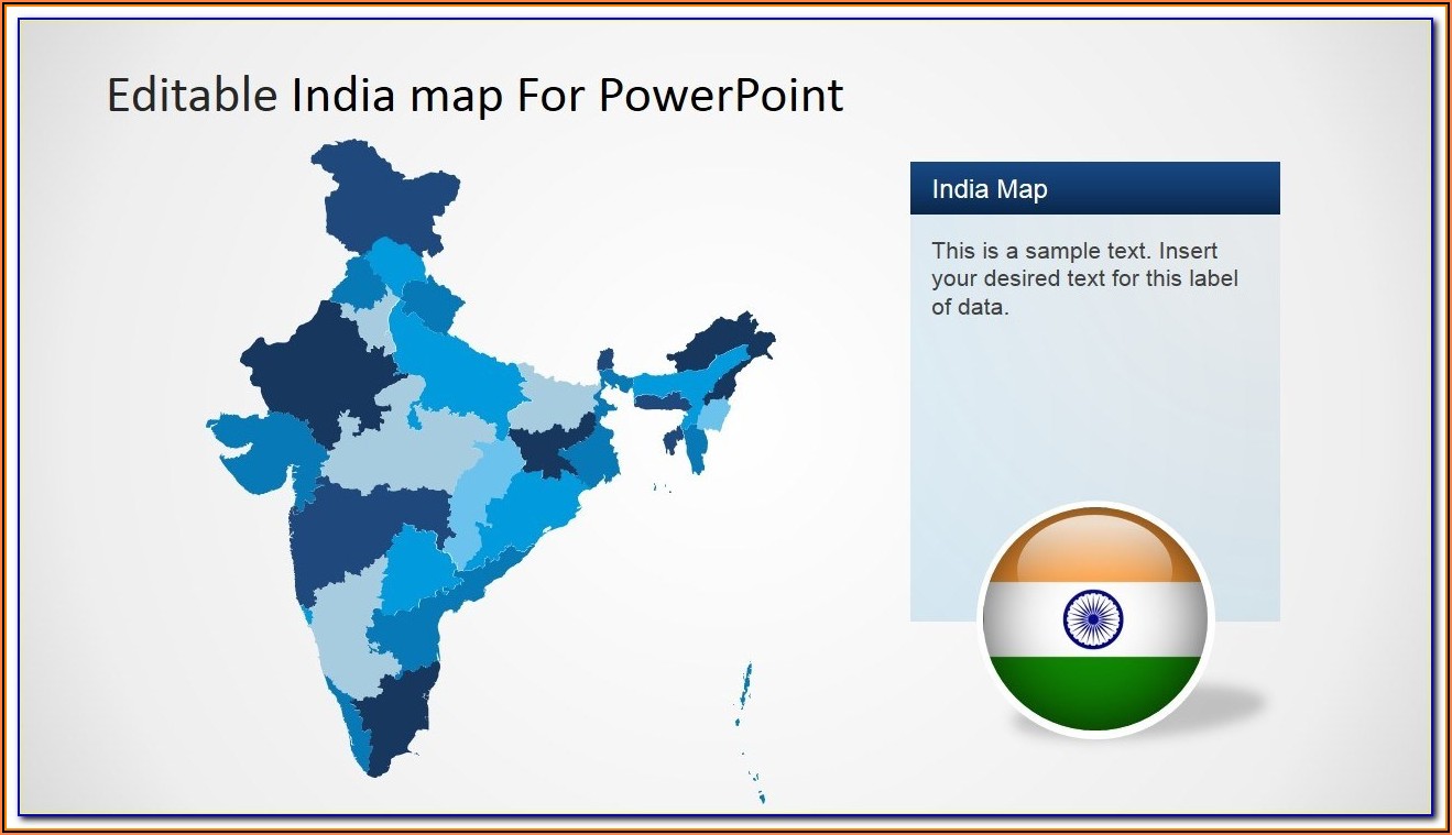Editable Powerpoint Map Of The World