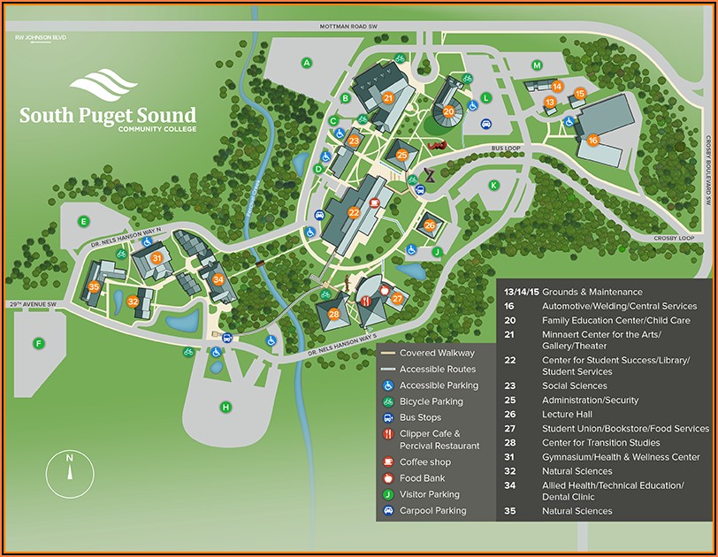 Google Maps University Of Puget Sound