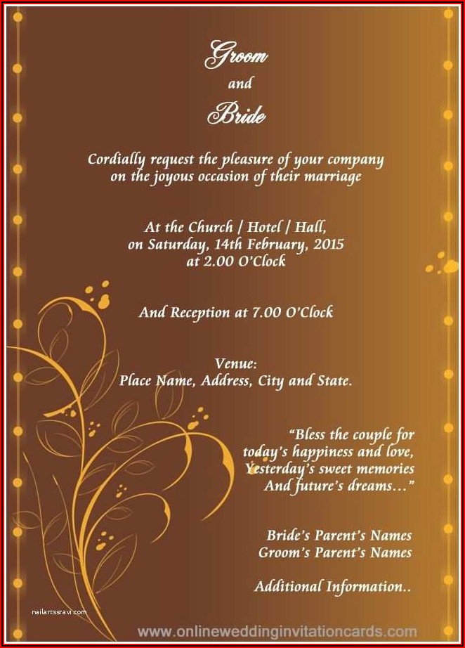 Indian Wedding Card Design Psd Files Free Download