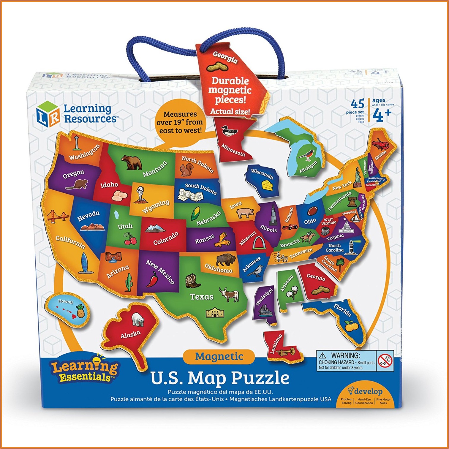 Interactive Us Map Puzzle