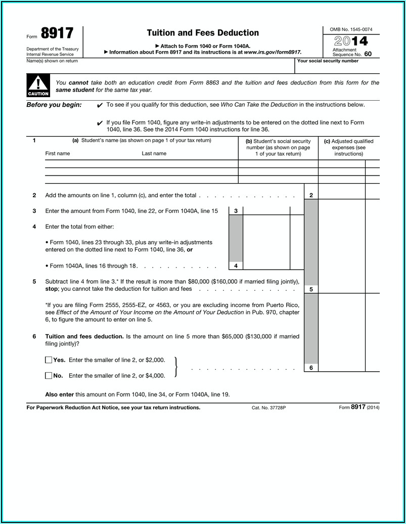 Irs.gov Forms 1040a Instructions