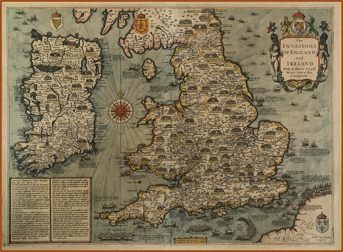 John Speed Antique Maps