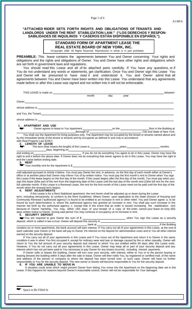 Kansas Residential Lease Agreement Form