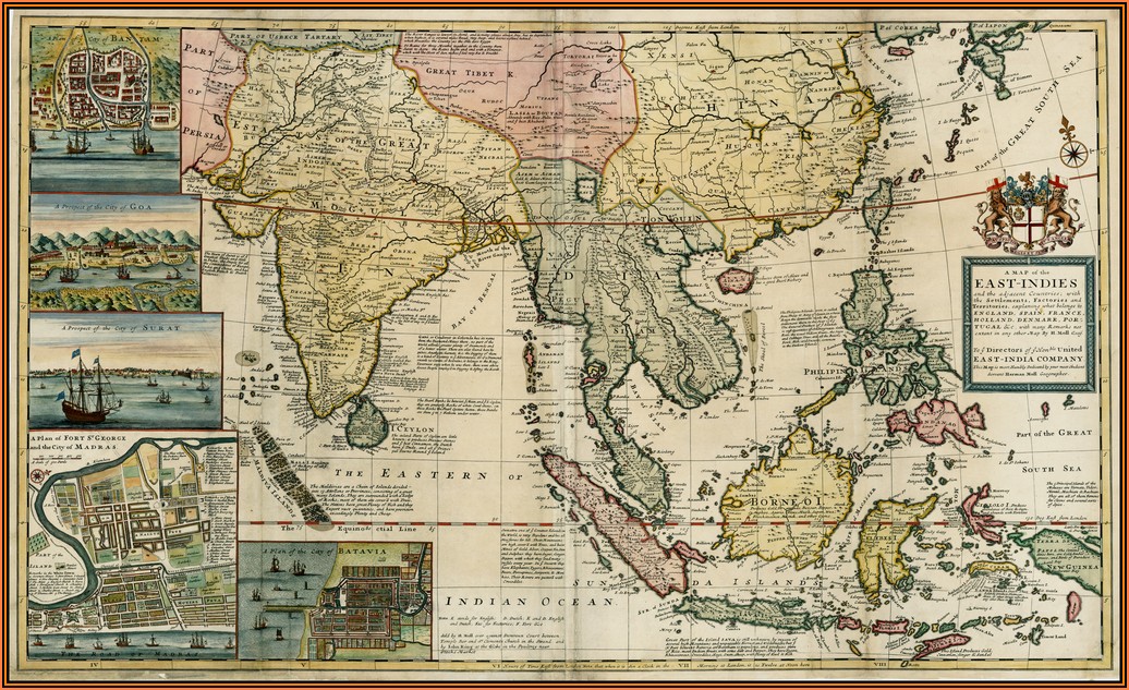 Map Of East Indies Countries