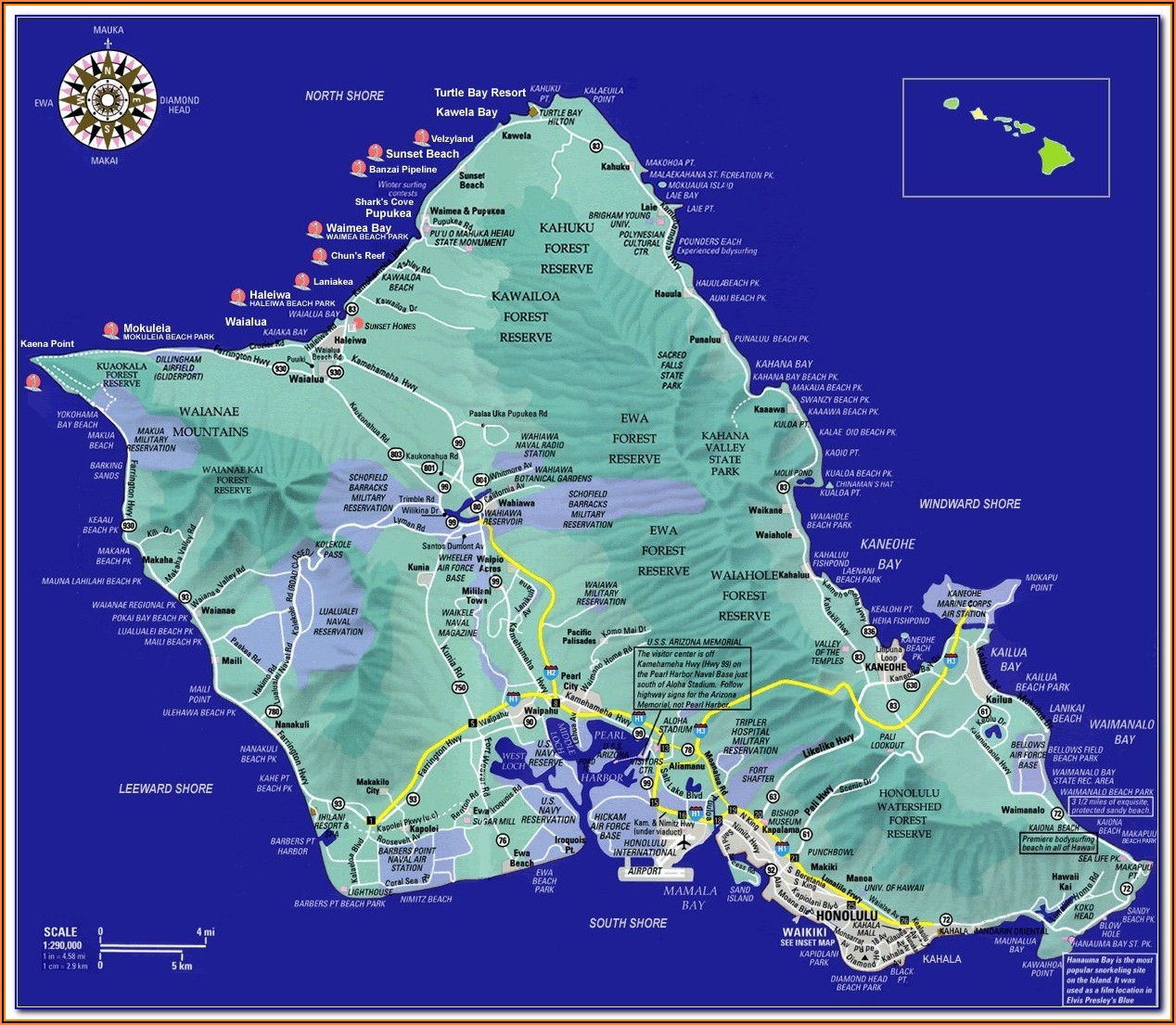 Map Of Hilton Head Island Hotels