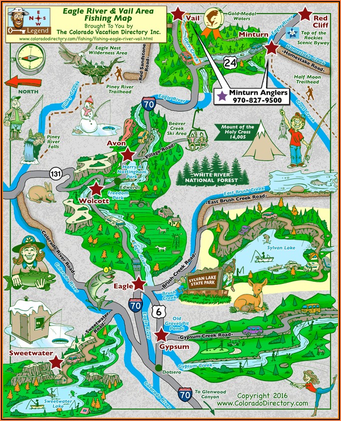Map Of Vail Colorado Hotels