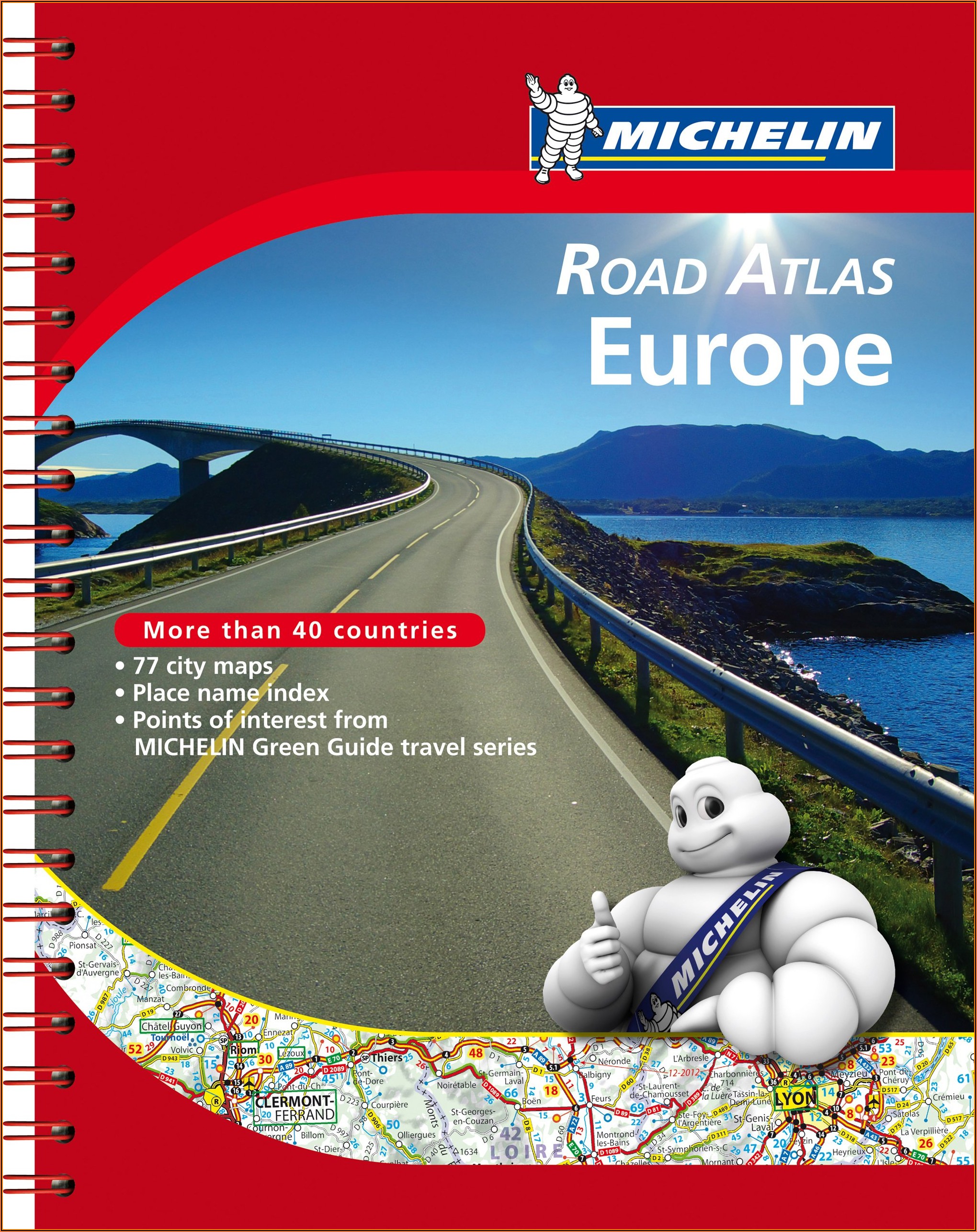 Michelin Driving Maps Europe