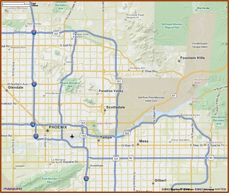 Truck Route Directions Mapquest