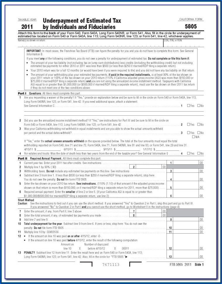 2011 Tax Forms 1040ez