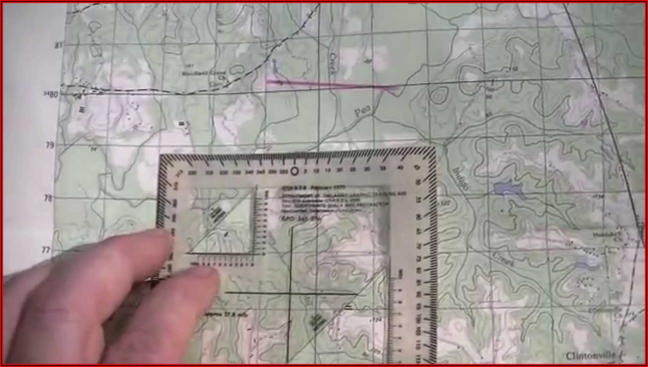 Army Land Navigation And Map Reading Powerpoint