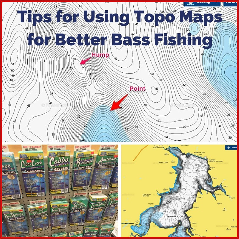 Fishing Contour Maps App