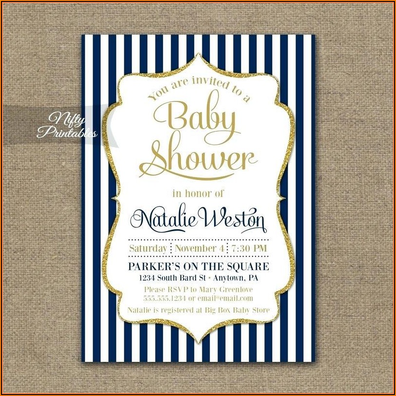 Free Editable Royal Baby Shower Invitation Templates