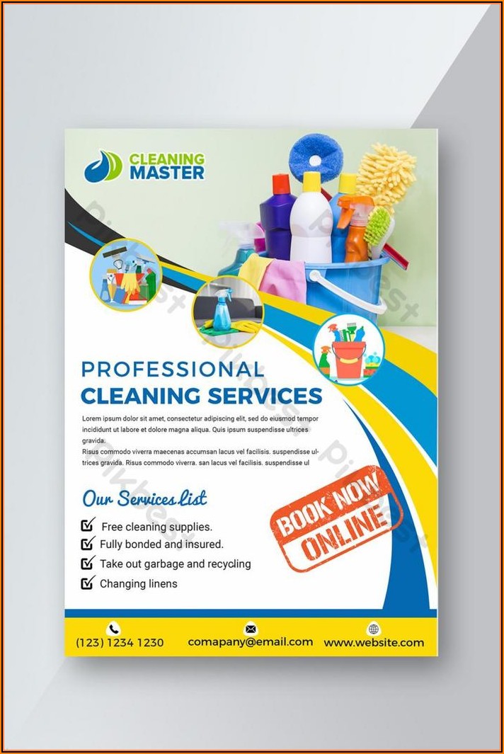 Free Home Cleaning Flyers Templates