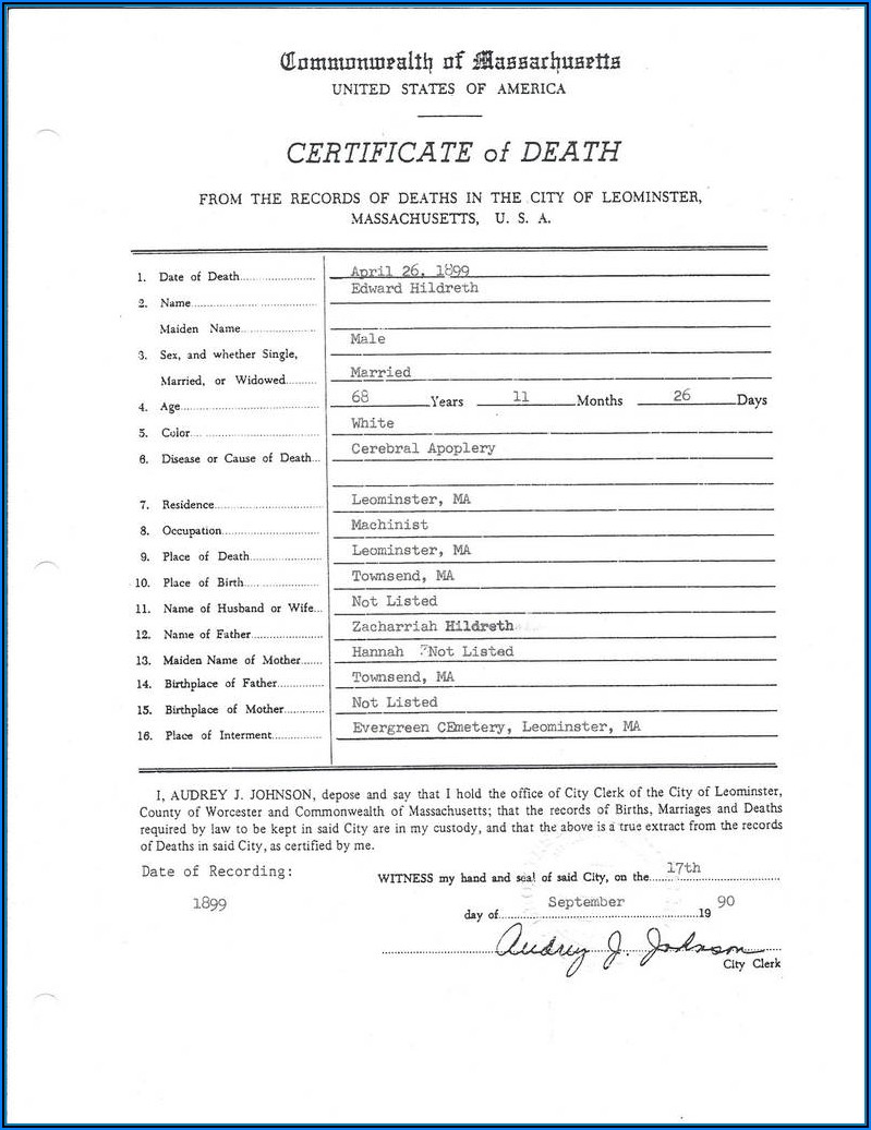 Kentucky Birth Certificate Request Form