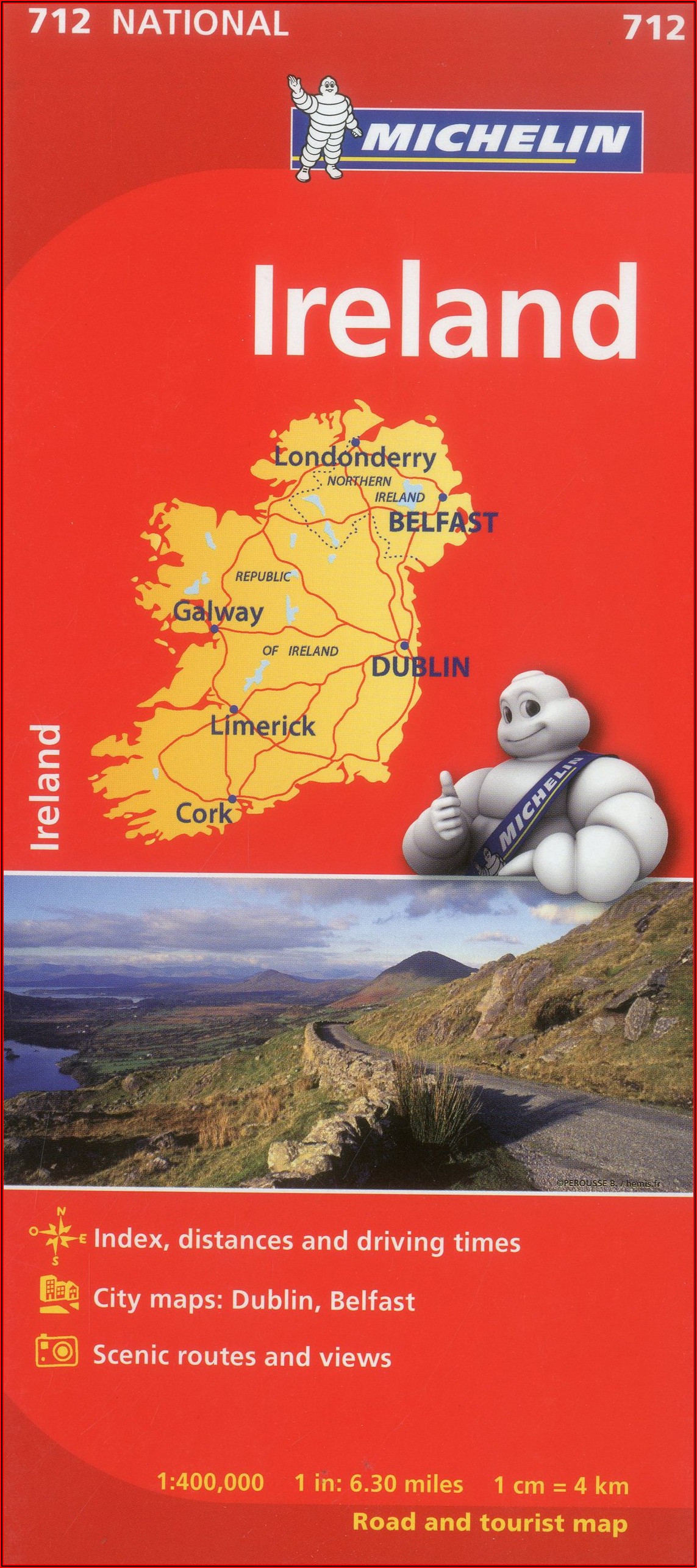 Michelin Maps Ireland
