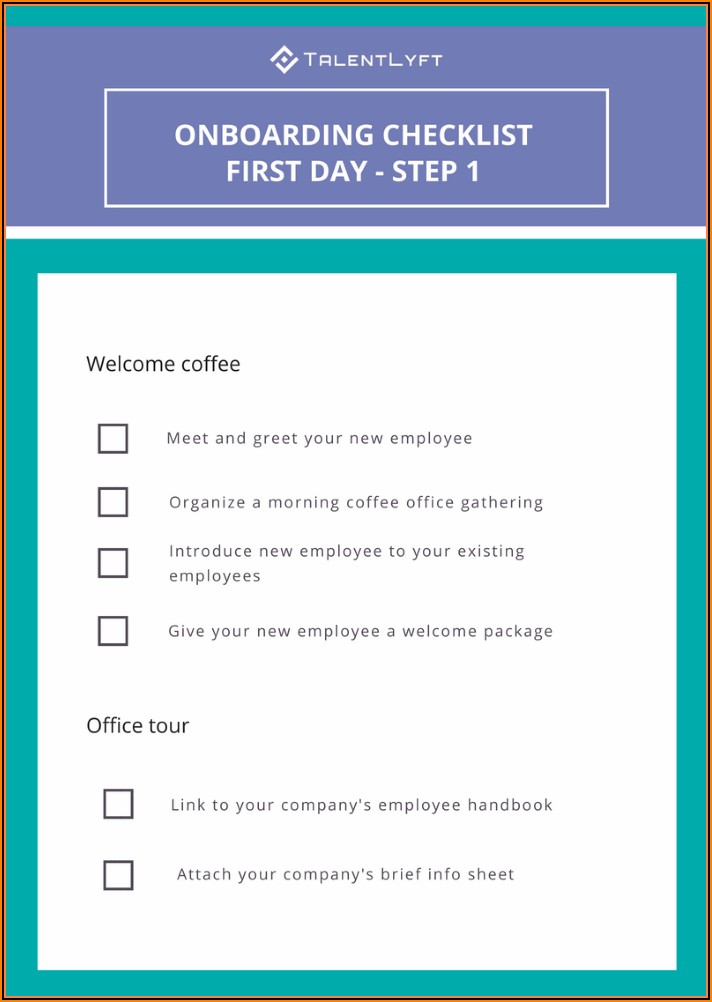 Onboarding Documents For New Employees