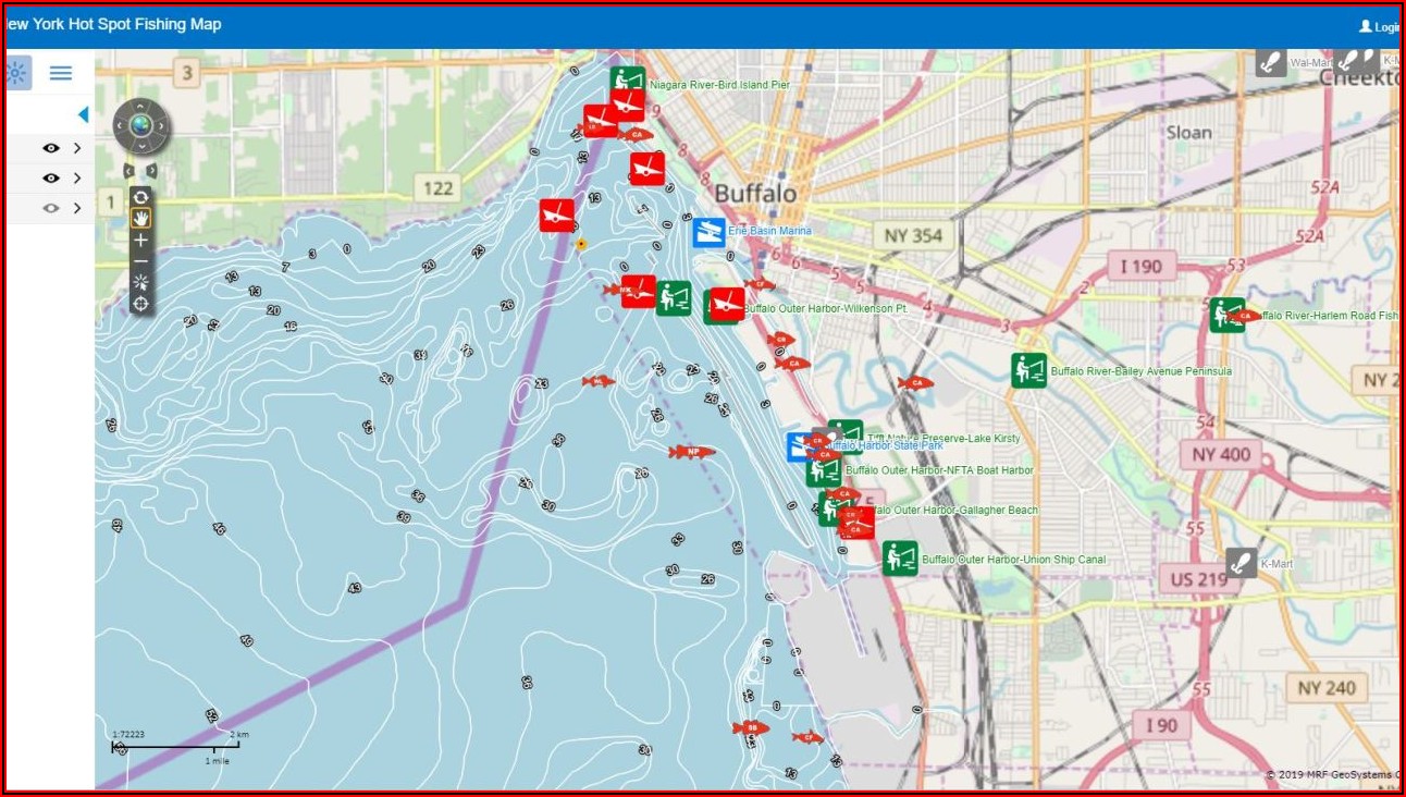 Ontario Lake Maps For Fishing