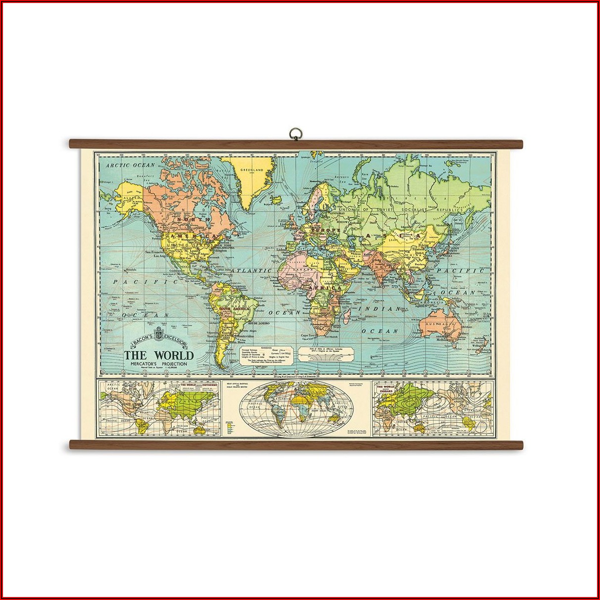 School Wall Maps For Sale