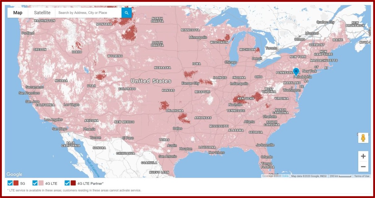 Spectrum Business Internet Coverage Map