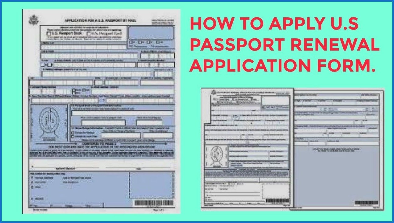 Us Passport Renewal Forms