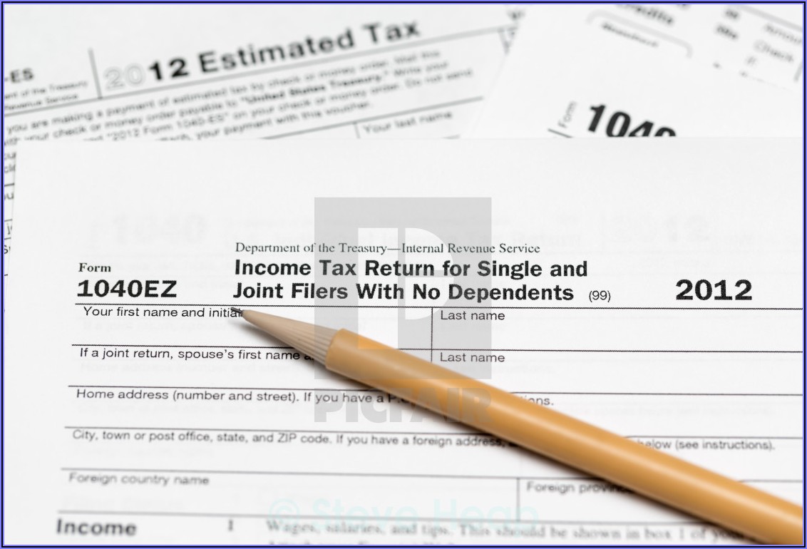 1040ez Tax Form Download