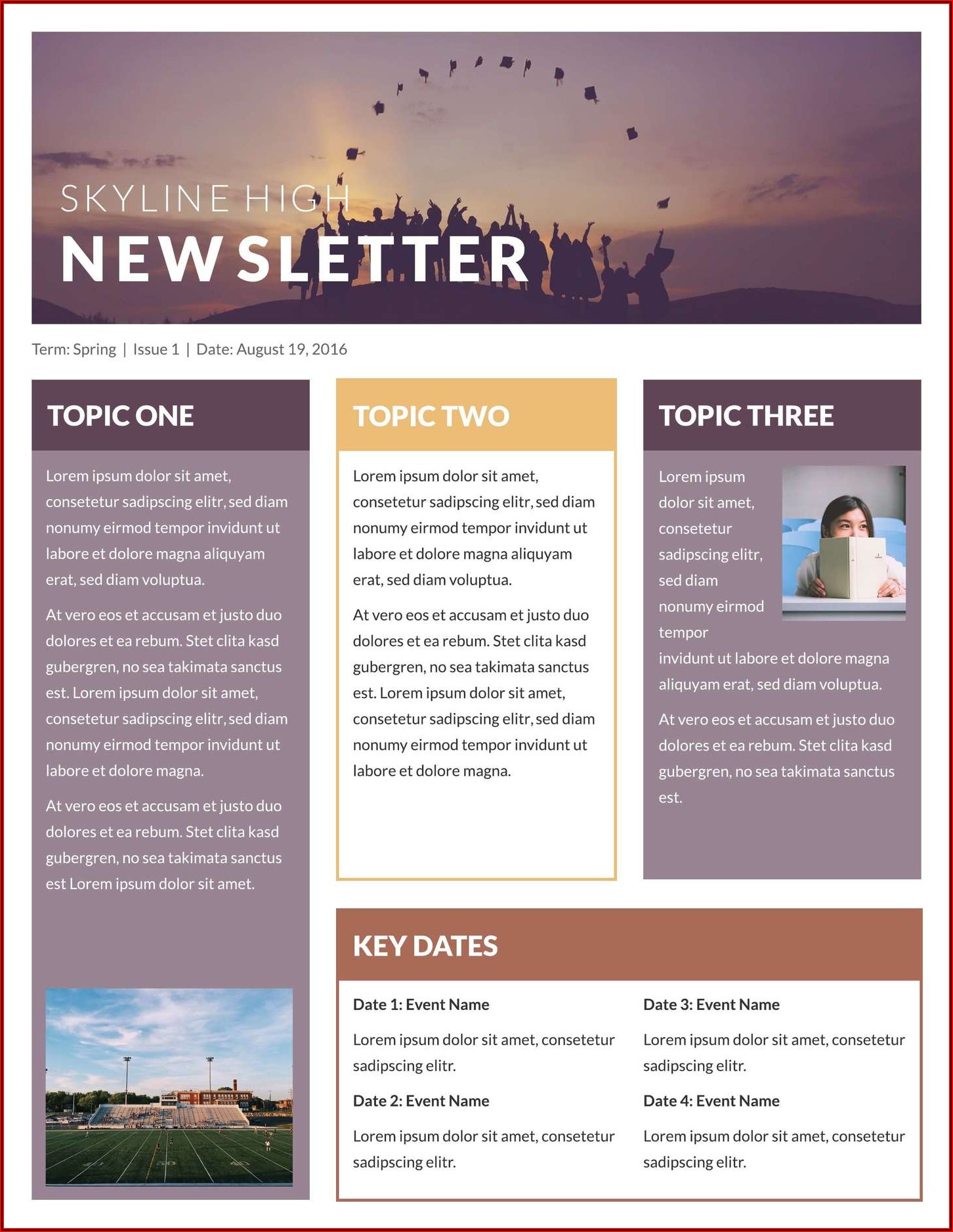 Publisher Templates For Newsletters