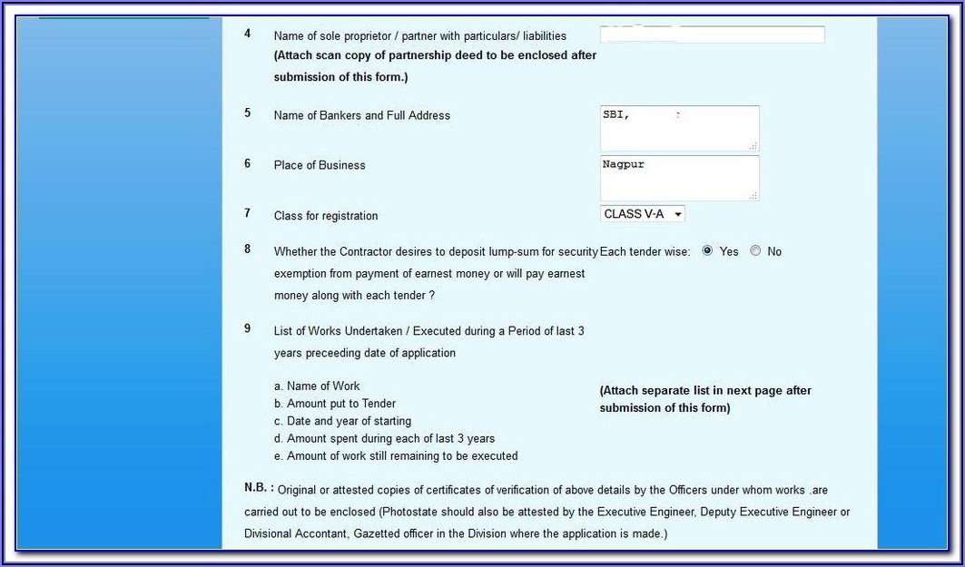 Pwd Contractor Registration Form Kerala