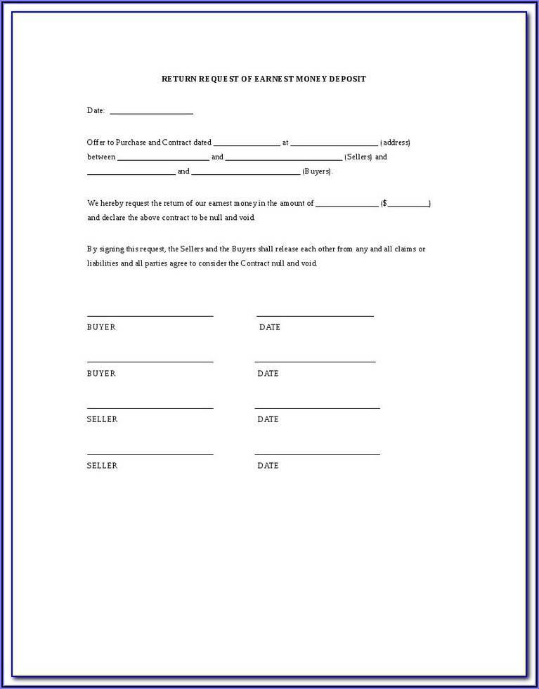 Texas Hunting Lease Contract Sample