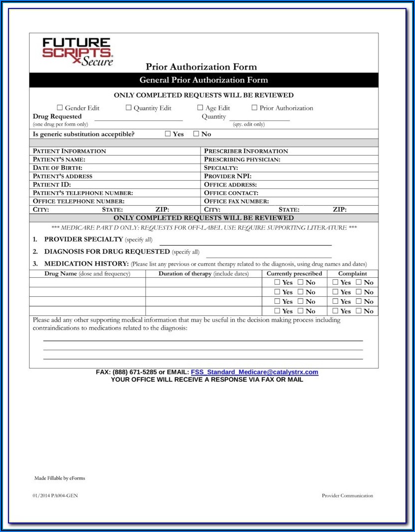 Unitedhealthcare Aarp Medicare Rx Prior Authorization Form