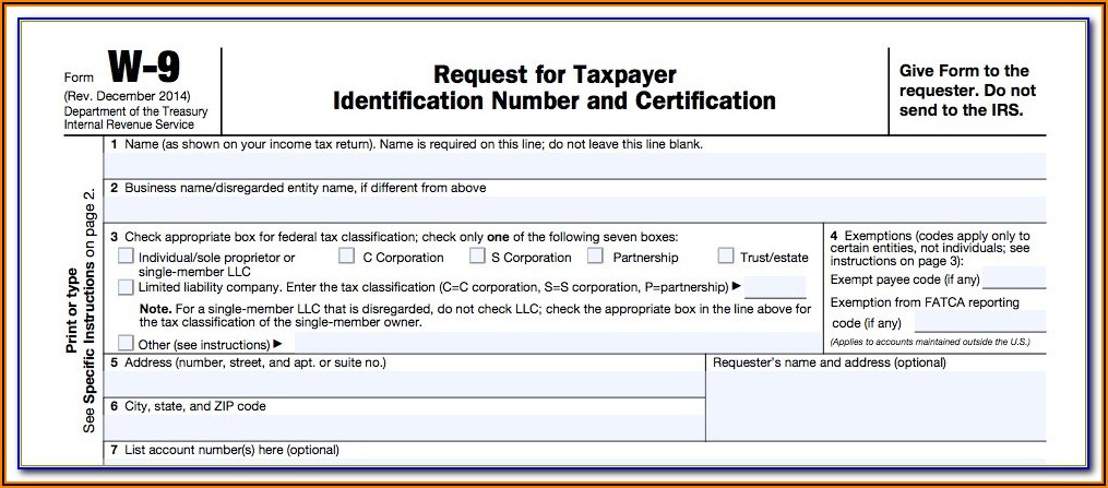 1099 Form For Employee To Fill Out
