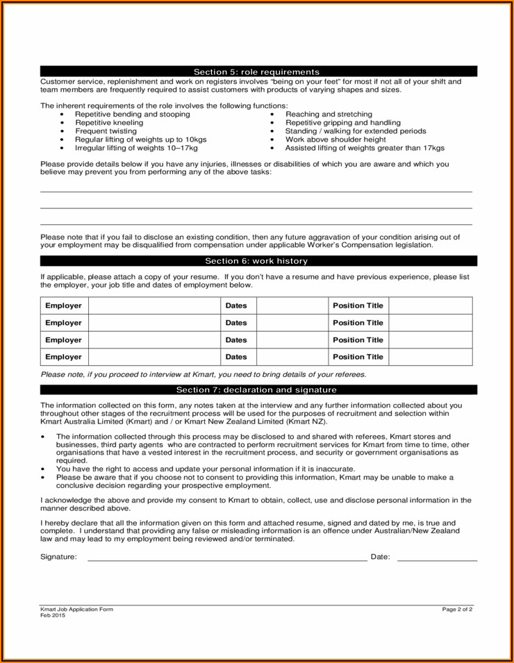 Australian Passport Renewal Application Form (pc7)