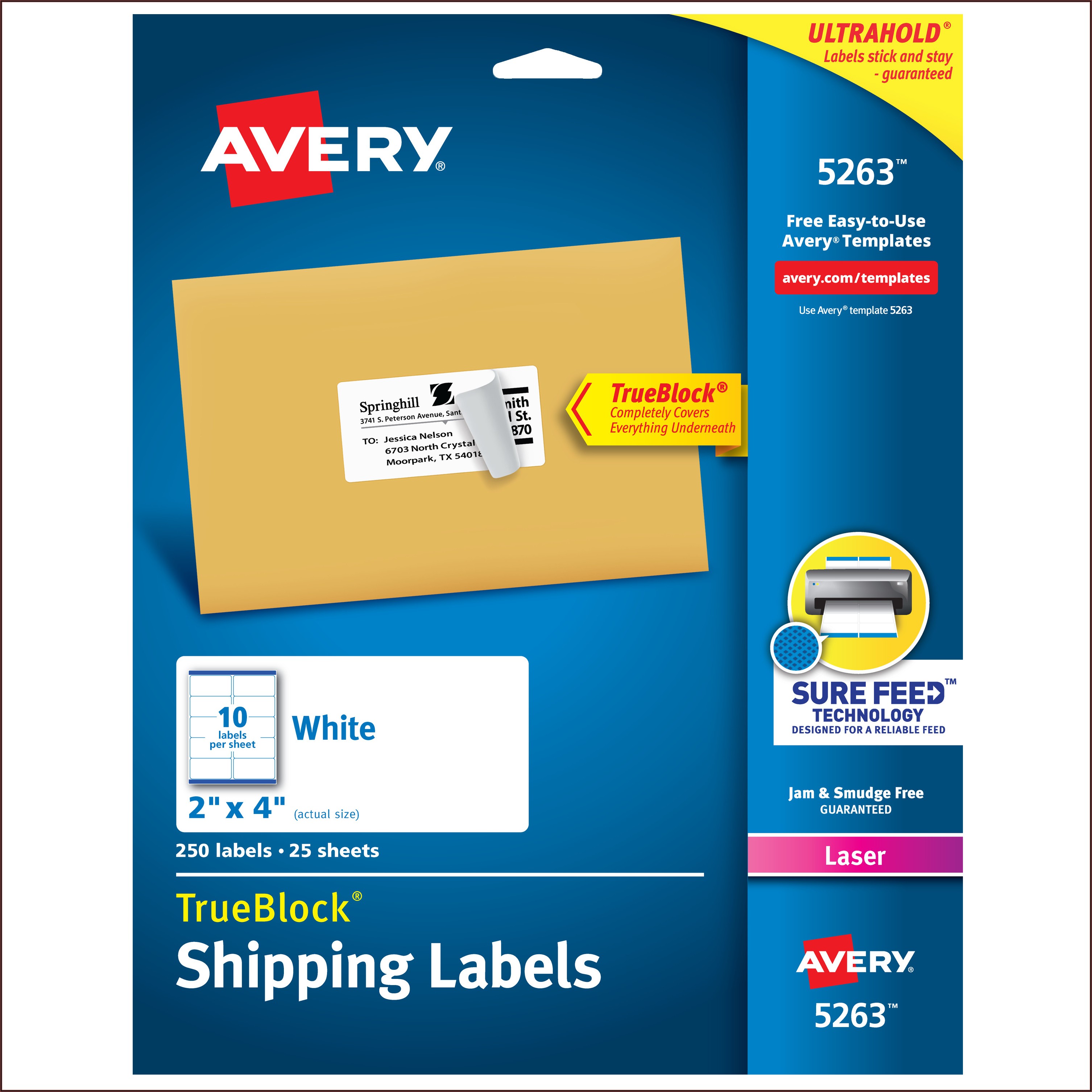 Avery Labels 30603 Template