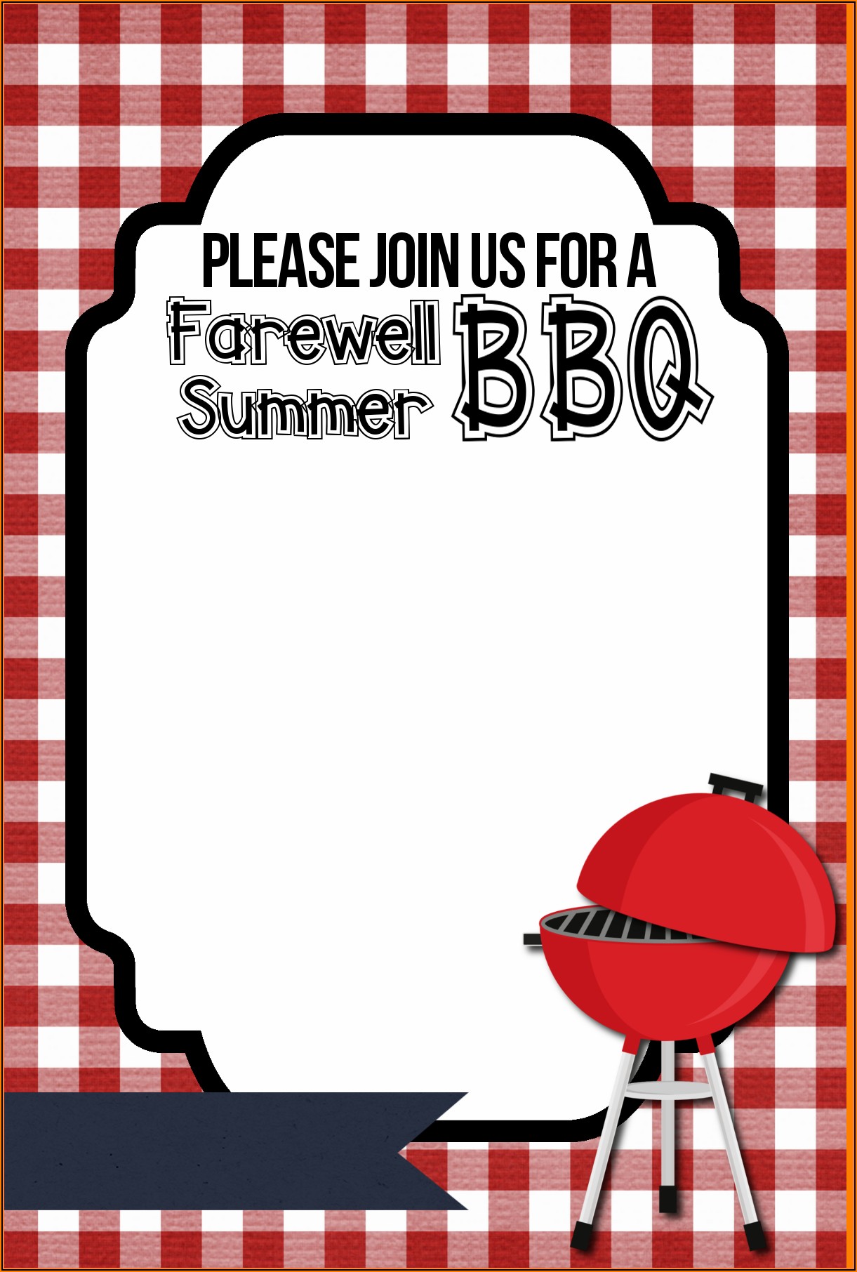 Bbq Party Template Free