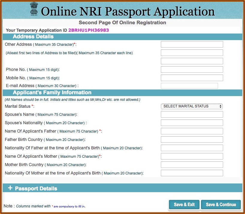 British Passport Renewal Forms Online