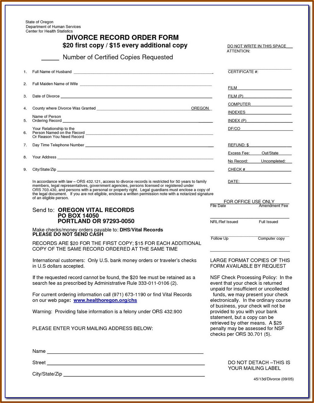 Clackamas County Probate Court Forms