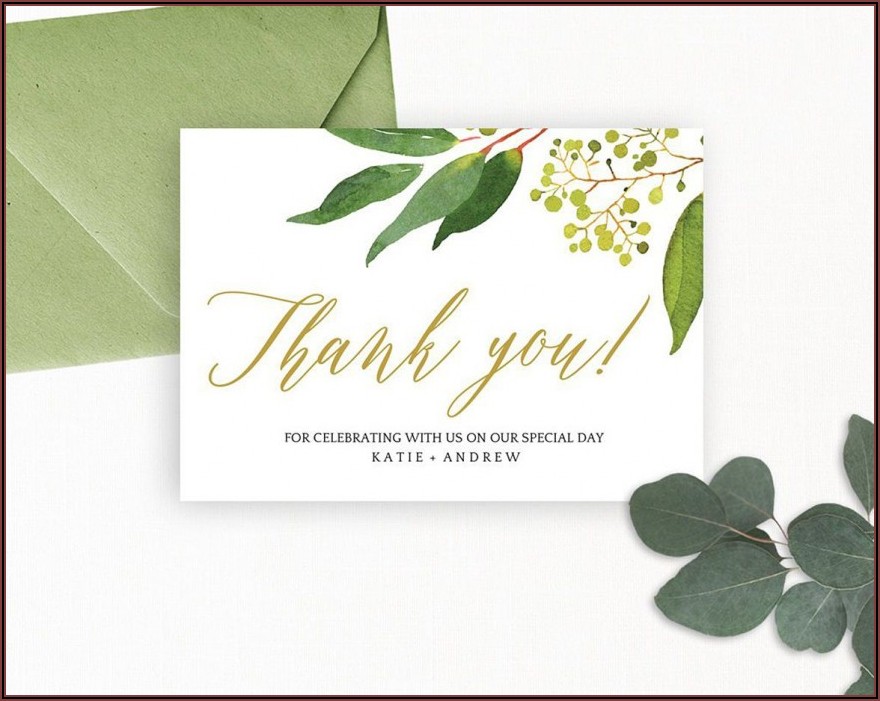 Funeral Thank You Card Templates Free