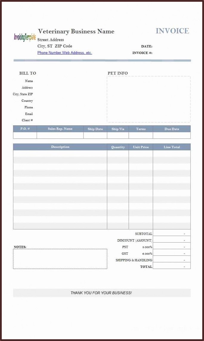 Snow Plow Invoice Template Download