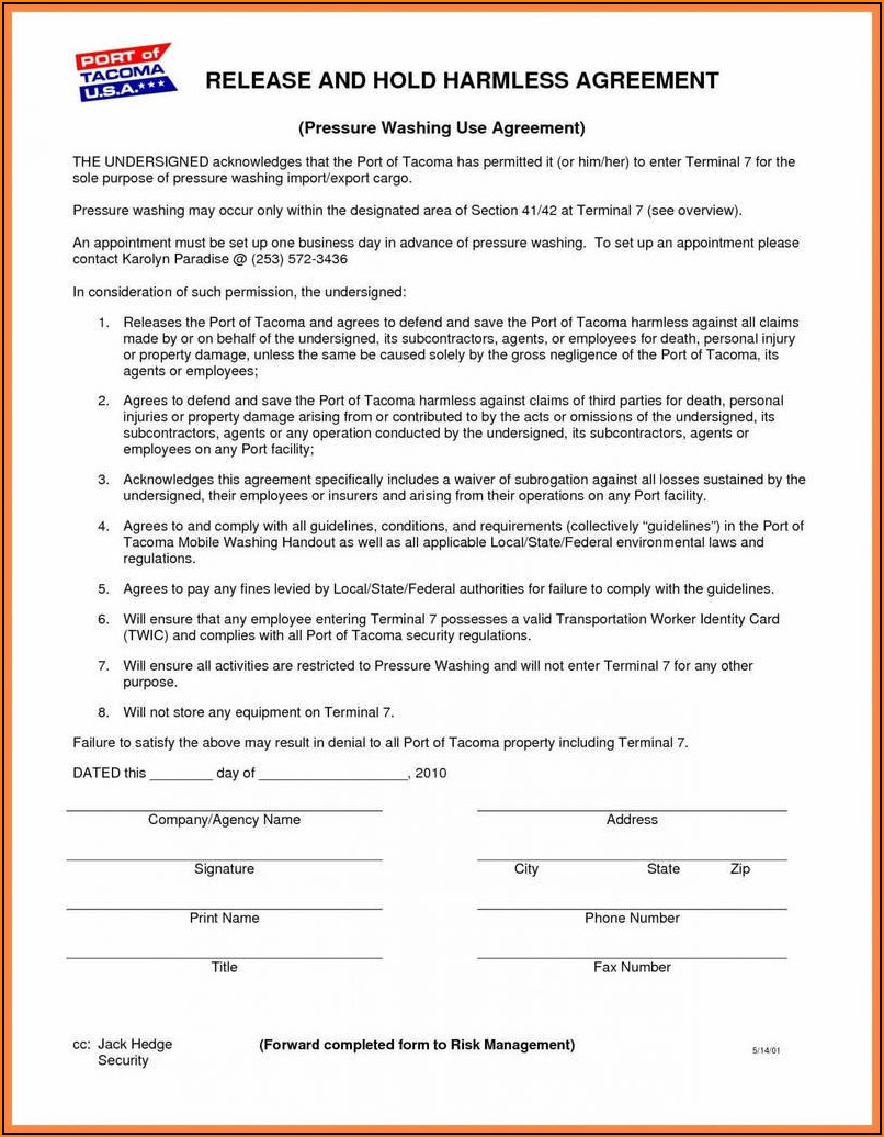 Subcontractor Agreement Template Pdf
