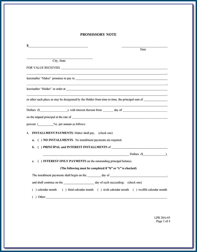 Demand Promissory Note Filled Format India