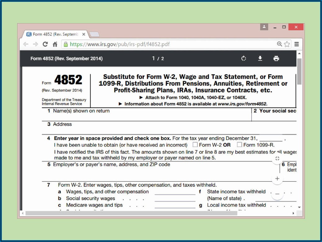 Free File Fillable Forms R=h Www.irs.gov