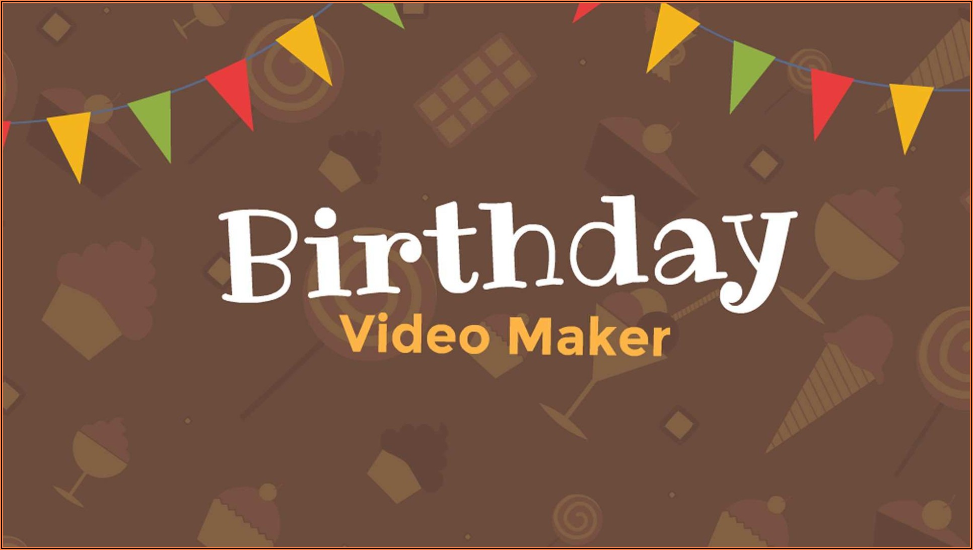 1st Birthday Invitation Video Template Free