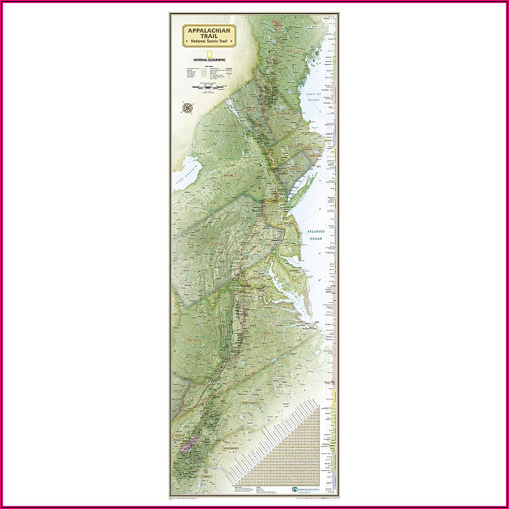Appalachian Trail Maps For Sale