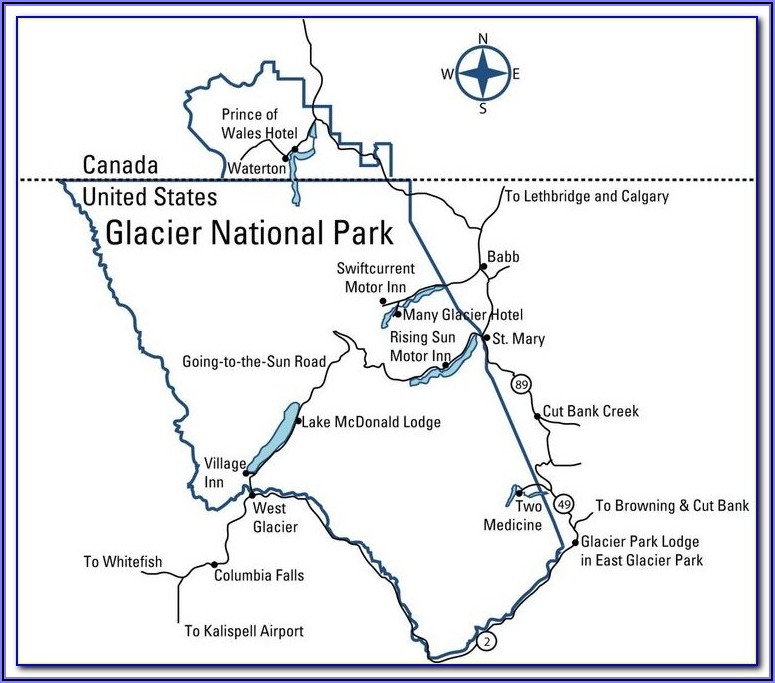 Banff National Park Trail Map Pdf
